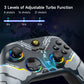 EasySMX X15 PC Controller Wireless Bluetooth Controller with Hall Joysticks Triggers RGB Lighting for Switch Windows PC Android