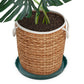 12Pcs Round Plastic Plant Saucers Durable Flower Pot Tray for Indoor Outdoor Garden