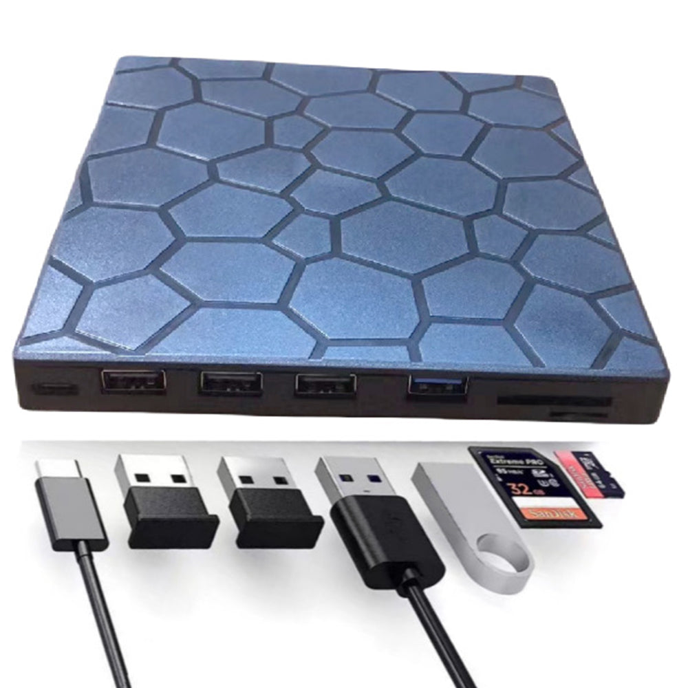 USB3.0 Type-C External DVD Drive Disc Player Burner Reader Writer For PC Laptop