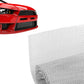 100 x 33cm Grille Mesh Aluminium Alloy Car Bumper Vent Metal Grille Net 3x6mm