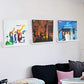 6Pcs 12 Inch Clear Acrylic Wall Mount Vinyl Record Shelves