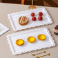 Cake Stand Set with 6 Tiered Cupcake Stands 4 Square Trays for Party Wedding Dessert