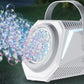 Portable Automatic Bubble Maker Machine Blower LED Light for Parties Wedding