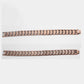 Pure Copper Bracelet with Double-Row Strong Adsorbable Iron