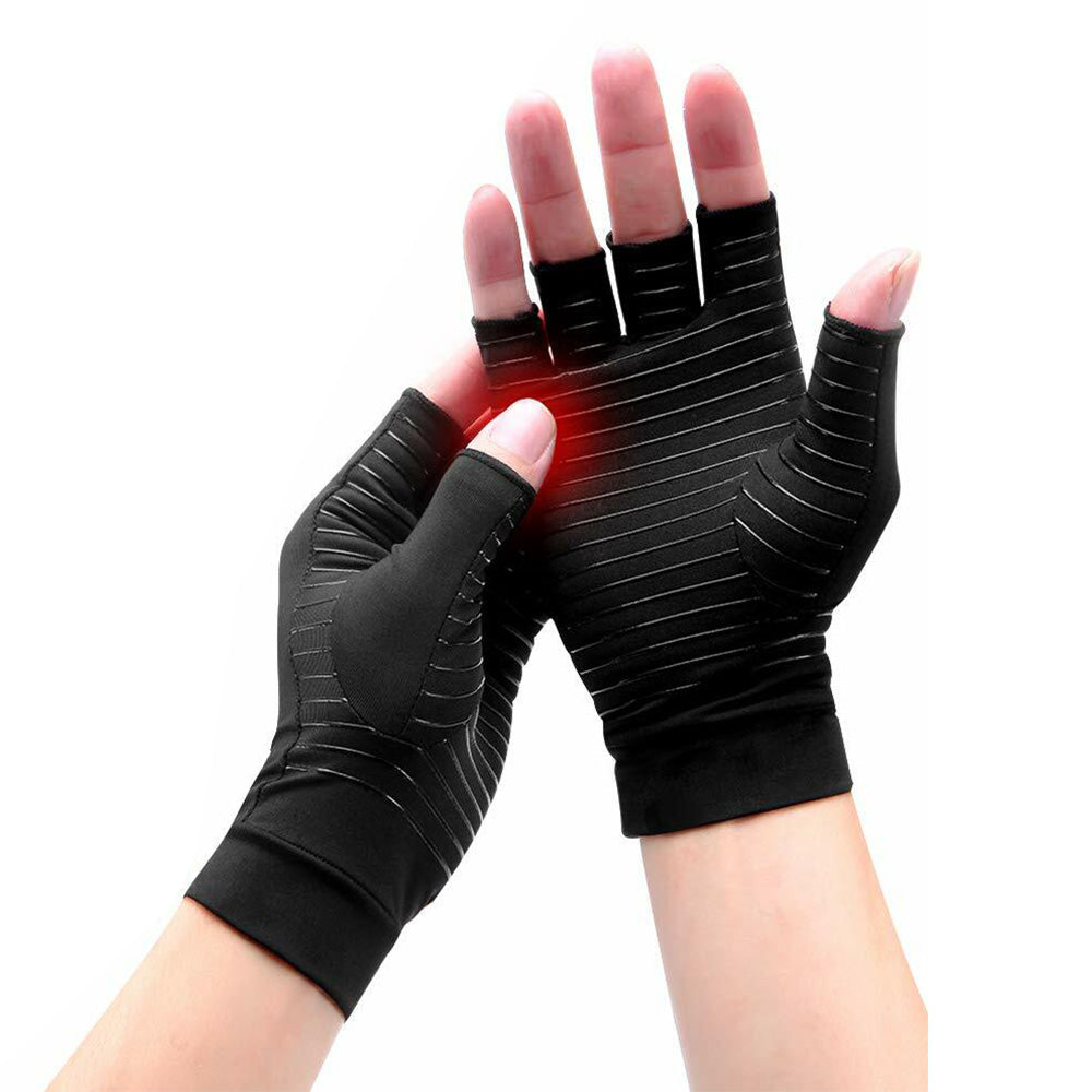 Half Finger Gloves with Silicone Grips for Cycling Driving and Outdoor Activities