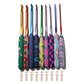 Colourful Soft Crochet Hook Set Ergonomic Handles Knitting Needles Sewing