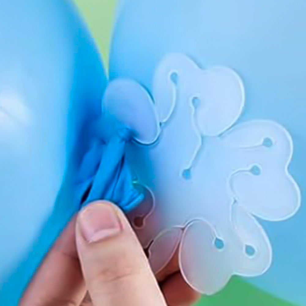 Balloon Accessory Kit with Tie Tools Flower Clips Chains and Glue Dots