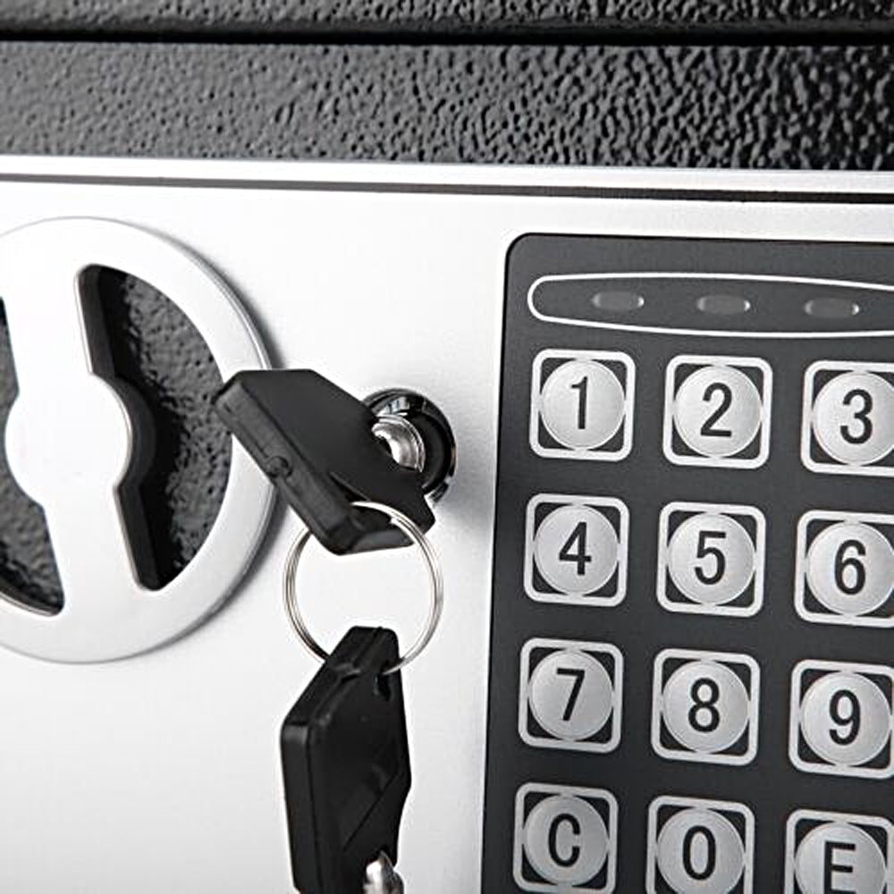 Small Security Box Electronic Digital Lock Box for Cash Deposit-With deposit slot