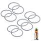 10Pcs Replacement Rubber Ring Seal Rings for Nutribullet Gasket 600W 900W 1000W 1200W