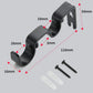 1 Pack Retro Double Curtain Rod Bracket Strong Wall Mount for 1.8cm 2.6cm Rods