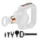 Handheld Muscle Massage Gun with Massage Belt and 4 Massage Heads