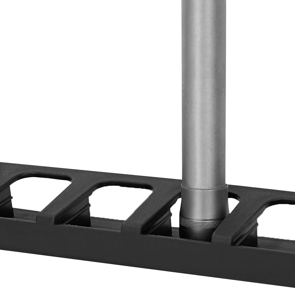 6-Rod Rack Wall Mounted Fishing Pole Holder-Vertical Style