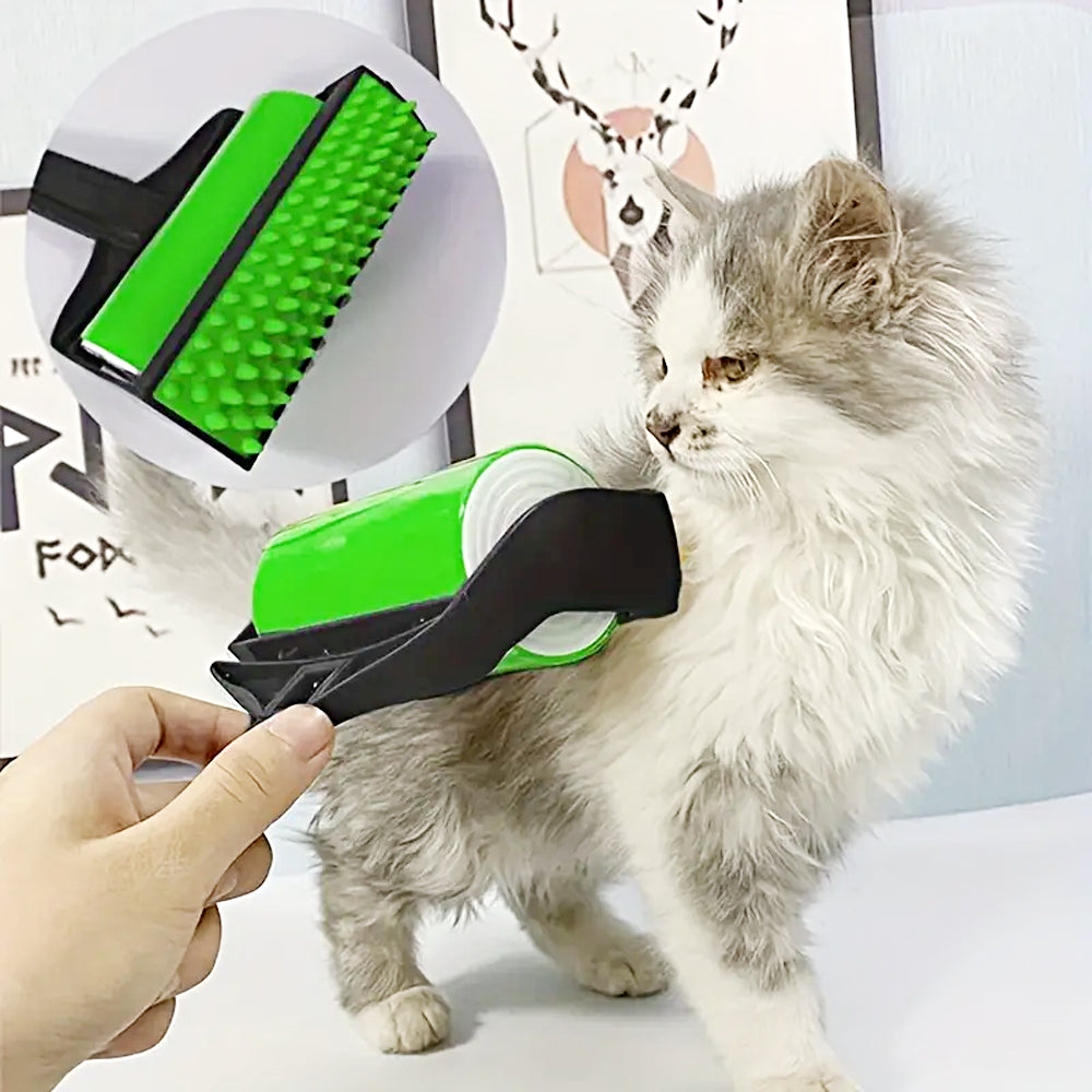 2Pcs Washable Lint Roller Sticky Brush Pet Hair Sticky Remover