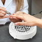 Mini Nail Dust Collector Lightweight Electric Manicure Vacuum for Home DIY and Salon Use