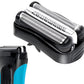 32B Replacement Shaver Head Compatible with Braun Series 3 300s 301s 310s 320 3000s 3010s 3040 350cc