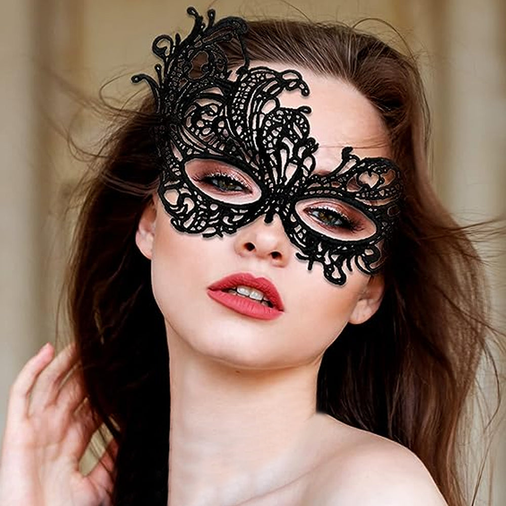 Black Cat Costume Set for Women-Phoenix Pattern