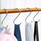 40Pcs Stainless Steel Metal S Shaped Hooks Clothes Hanger for Kitchen Bathroom Closet