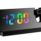 LED Digital Smart Alarm Clock with Projection Temperature Time LCD Display