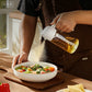 2 Pcs Measuring Oil Dispenser Bottle with Spray and Pour