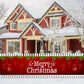 Merry Christmas Xmas Outdoor Banner Flag Pulling Santa Claus Hanging Decoration