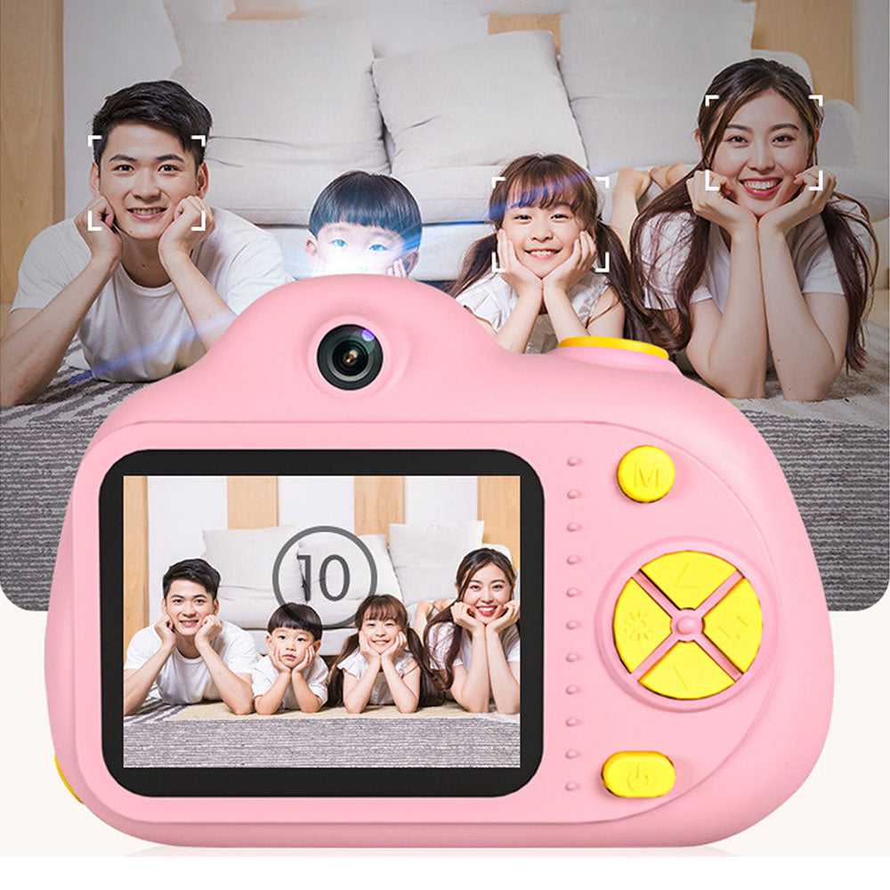 Mini Digital Camera for Kids IPS Screen Cartoon Frames Camera Toy Fun Digital Camera for Kidren