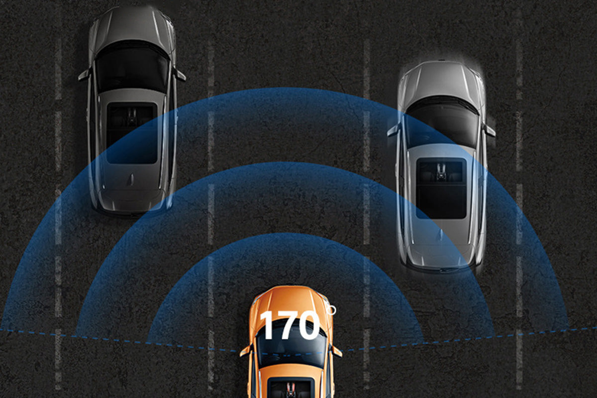 Triple Lens Car Dash Cam Super Night Vision Loop Recording