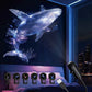 USB Star Projector Light Galaxy Planet Night Lamp with Replaceable Slides