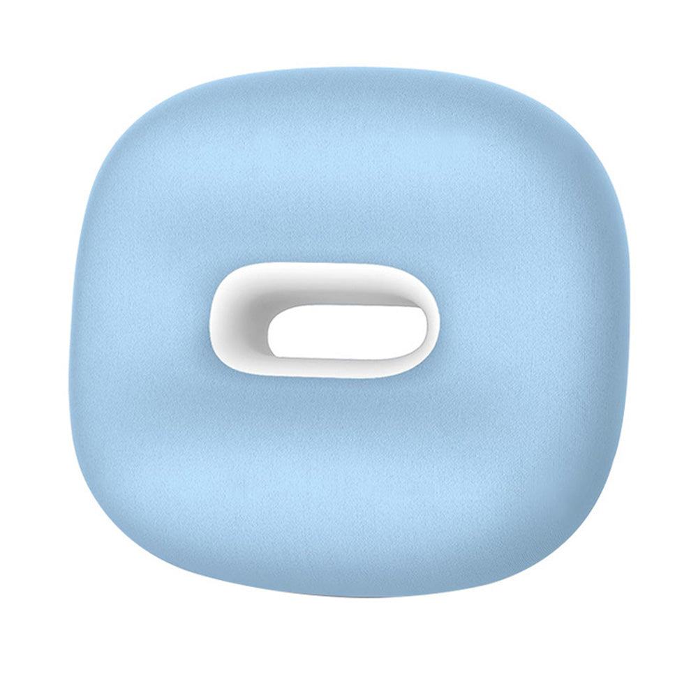 Knee Support Pillow with Ice Silk Cover and Elastic Strap for Side Sleepers
