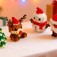 Christmas Building Blocks Set Xmas Building Figures DIY Stocking Stuffers