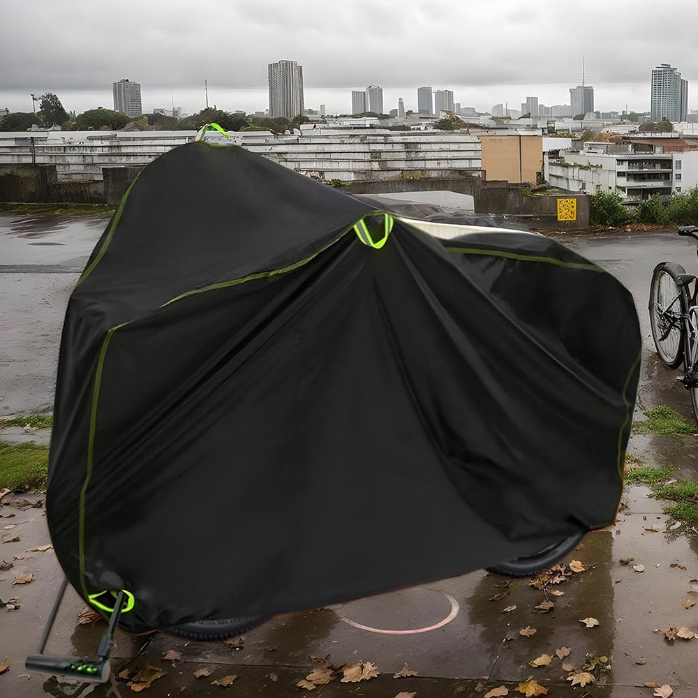 Water Resistance Outdoor Bike Cover for 1 2 Bicycles UV Dust Wind Protection
