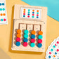 Color Matching Puzzle Toys Montessori Brain Teasers Board Game For Little Ones