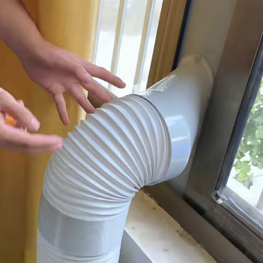 Flexible Telescopic Steel Wire Exhaust Hose for Portable Air Conditioner