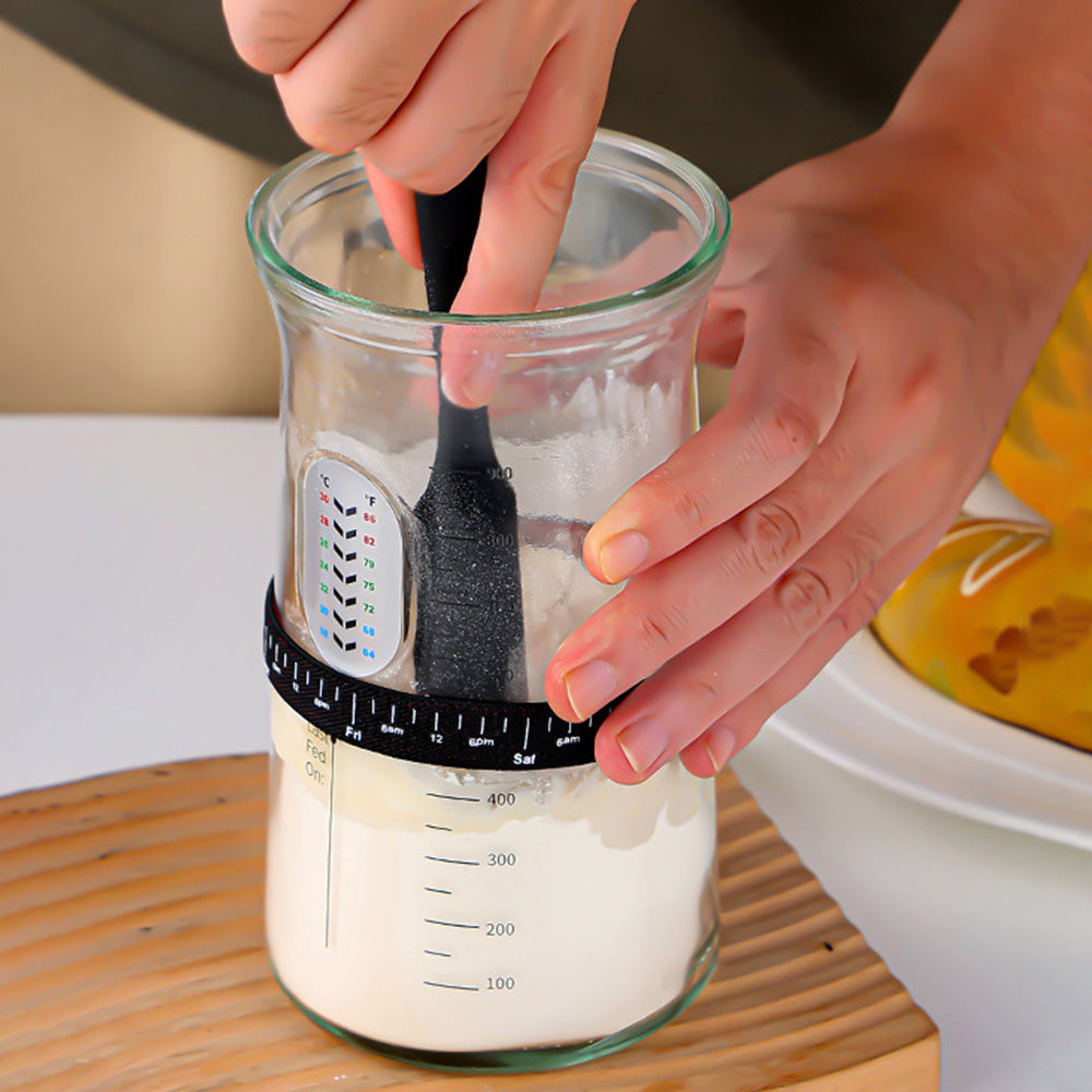 1200ML Sourdough Starter Jar Reusable Sour Dough Starter Jar Sour Dough Starter Bottle