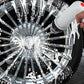 2Pcs 9-In-1 Handheld Chargeable Spin Scrubber Cleaning Brush Kit