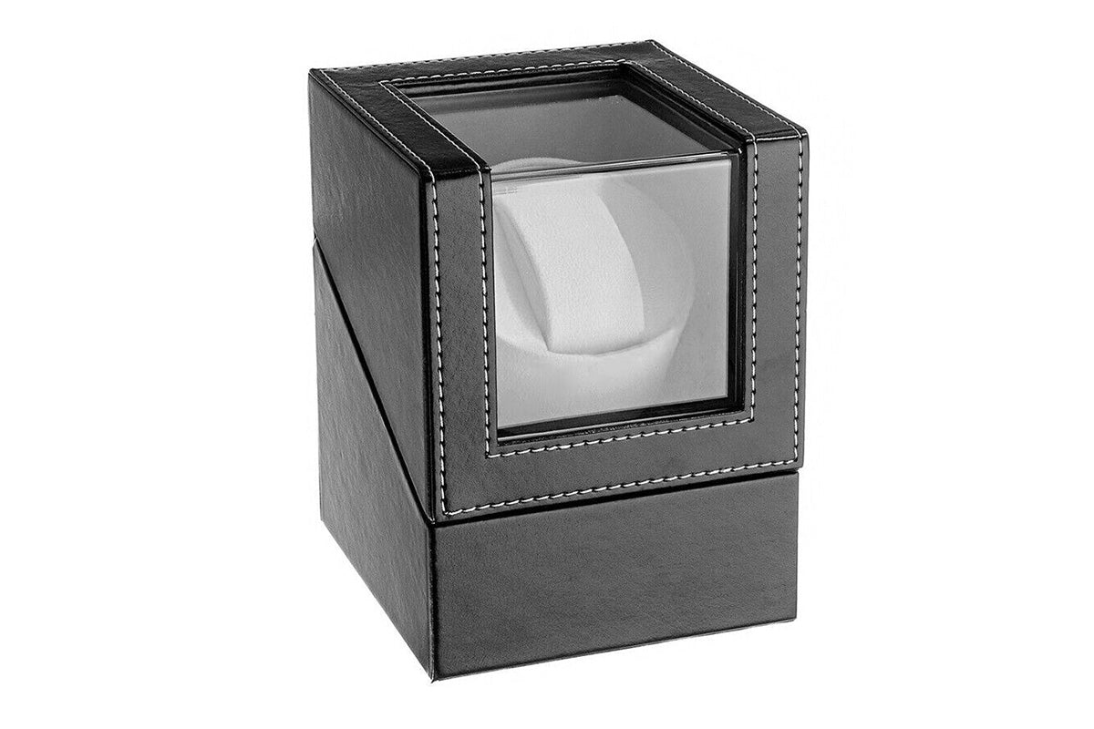 Automatic Watch Winder PU Leather Storage Display Box