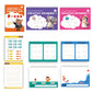 Special Grooved Handwriting Practice Books with 10 Refills Large Reusable Copybooks for Age 3 to 8