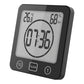 Digital Temperature Humidity Meter Water-Resistant Bathroom Alarm Clock