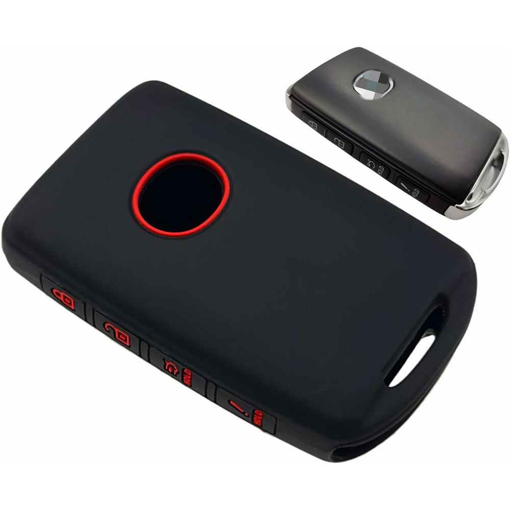2 PCS Light Silicone Car Key Cover Cases Compatible with Mazda CX-3 CX-4 CX-5 CX-30
