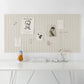 Self Adhesive Felt Wall Tile Board for Pin Notes