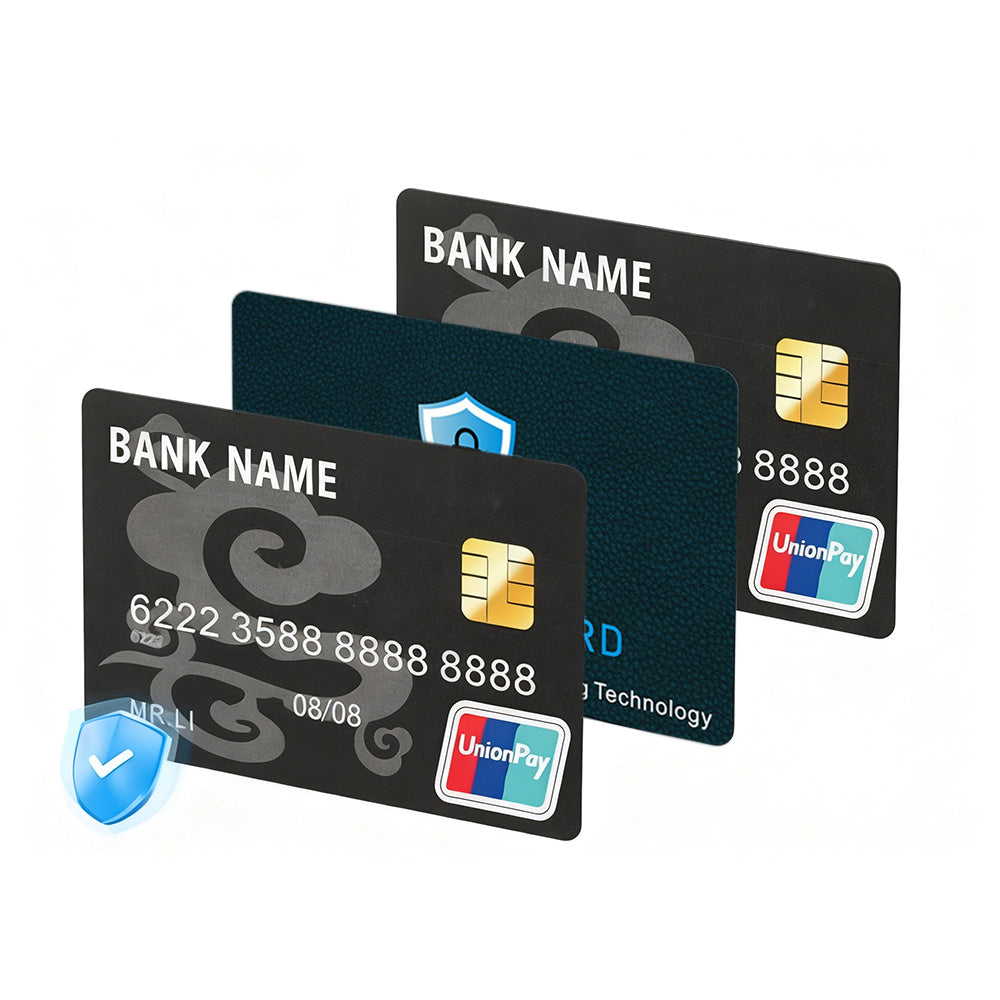 4 Pack RFID Blocking Card NFC Anti Theft Cards Protection Wallet Passport Protector