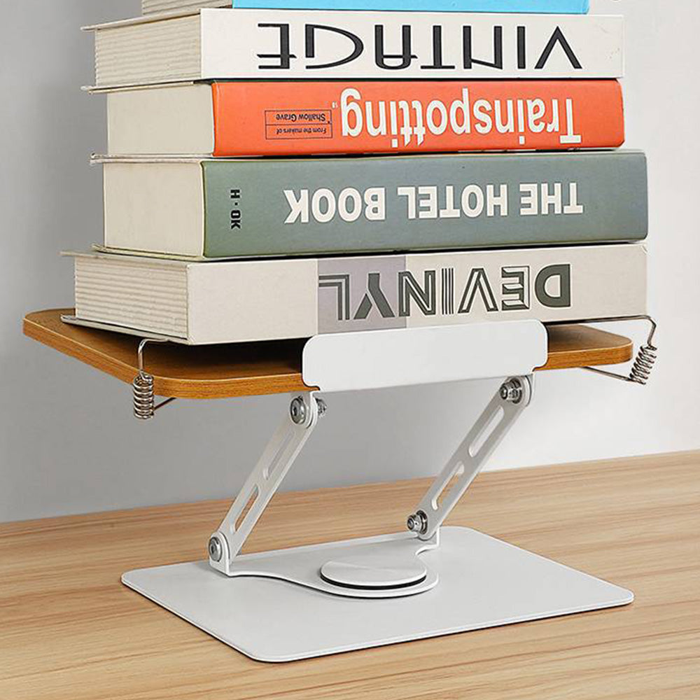 Adjustable Book Holder Stand with 360 Degree Rotating Bases for Reading