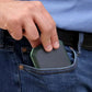 2Pcs RFID Blocking Card Wallet for 7 Cards Slim Metal Hard Shell Credit Cards Holder Card Protector