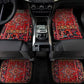 4-Piece Boho Vintage Car Floor Mats Front and Rear Mats Car Mats