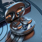 Open-Ear Bluetooth Headphones with Charging Case and Noise-Canceling Microphone