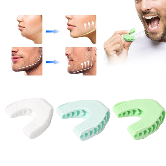 Jaw Line Exercise Fitness Ball Trainer Muscle Neck Face Exerciser Toning