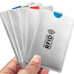 30 PCS Slim RFID Blocking Card Sleeves Credit ID Protector Wallet Shield
