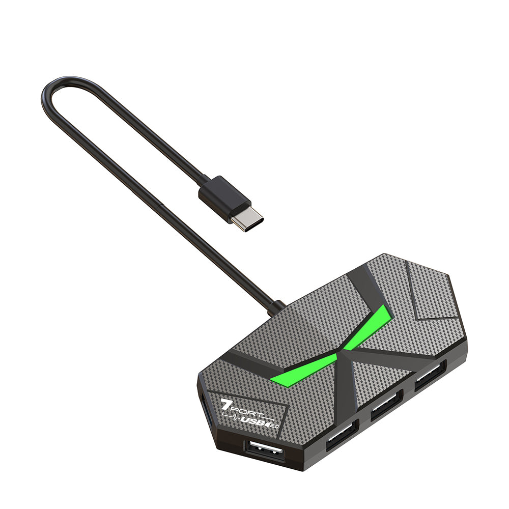 USB Hub USB Splitter USB Extender with Power Port for Laptop PC