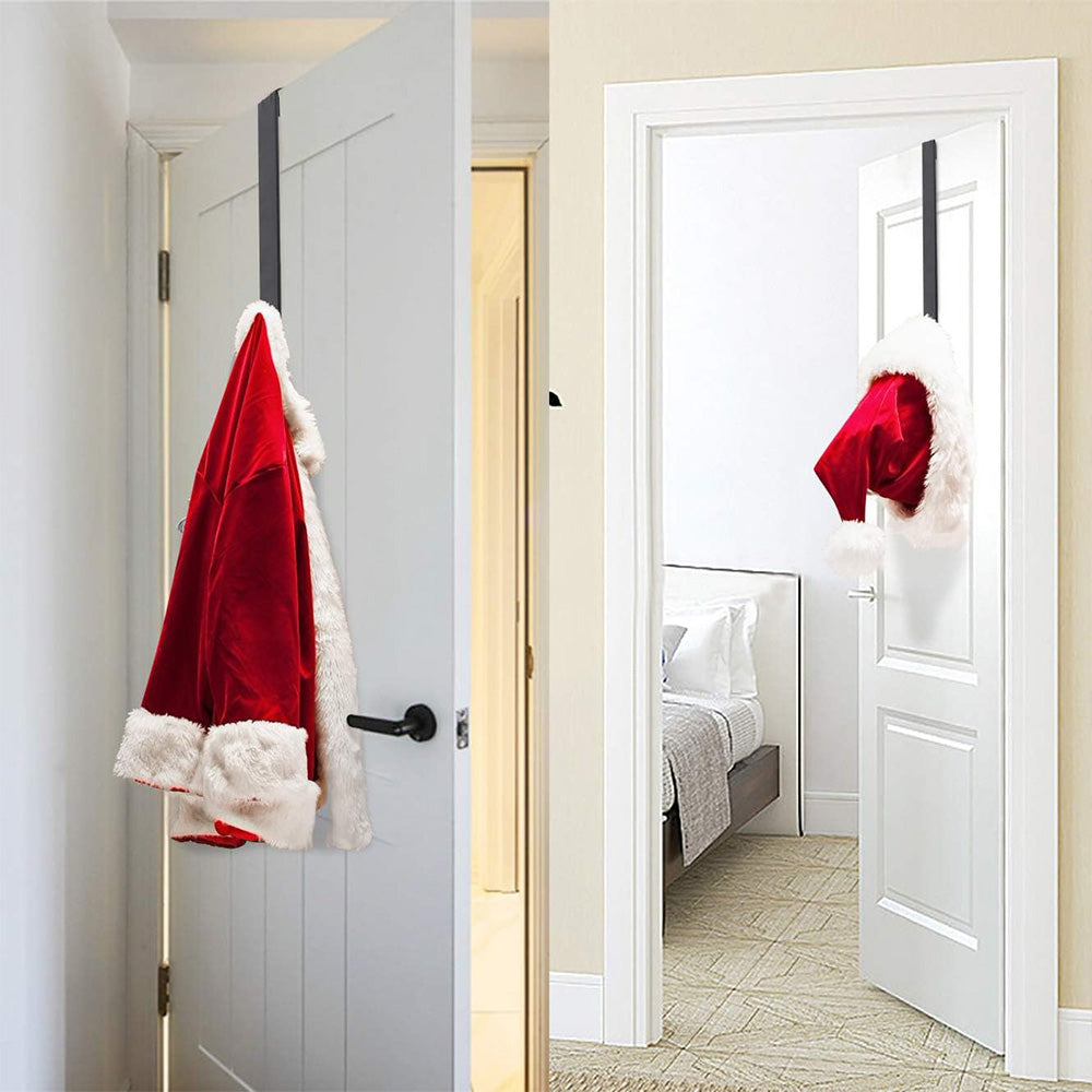 Adjustable Over The Door Wreath Hook Hanger for Christmas Wreath Decoration