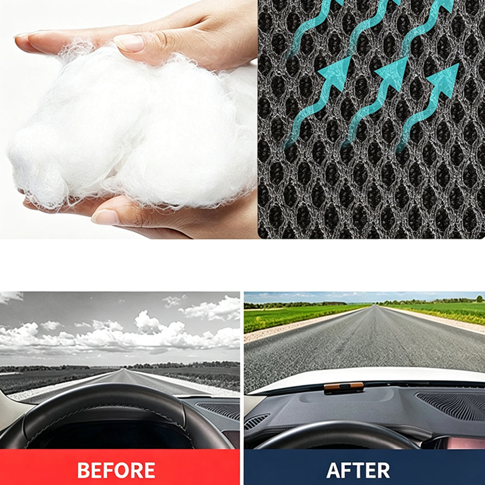 Car Booster Seat Cushion Portable Breathable Mesh