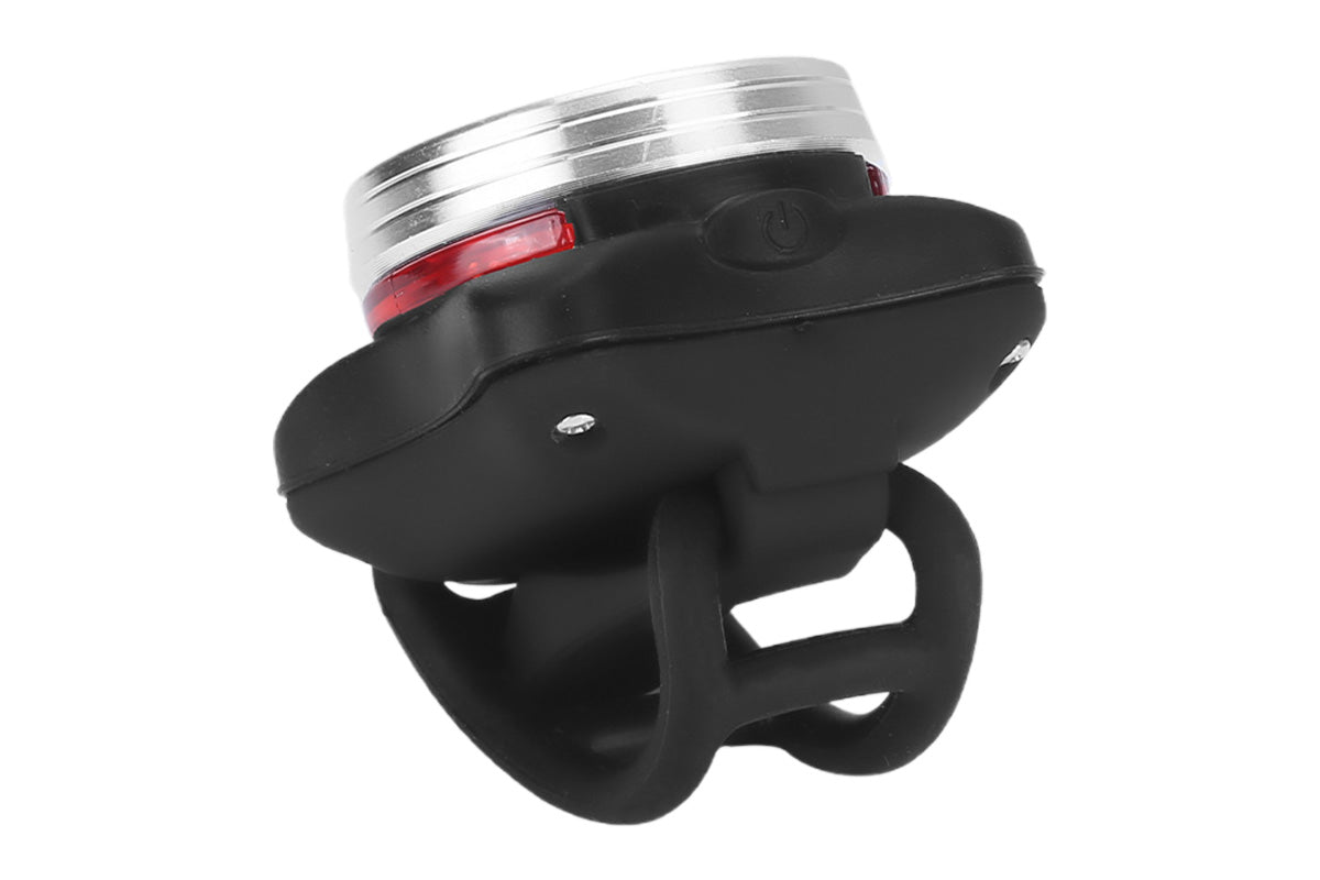 2Pcs USB Rechargeable Bike Lights Front and Rear LED Set